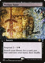 Profane Tutor (MH2-452) - rare: (Extended Art)