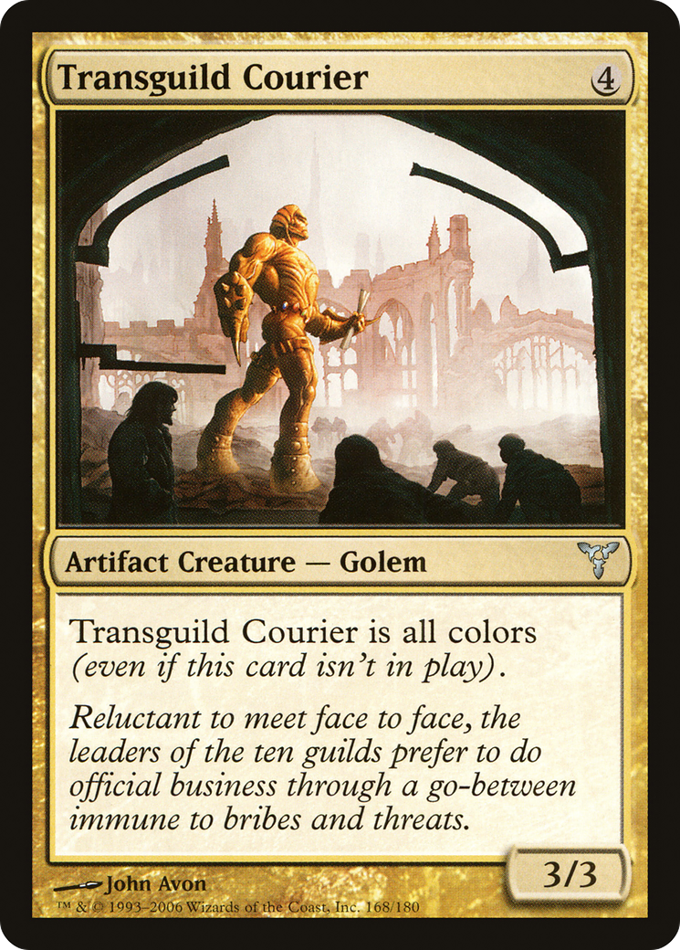 Transguild Courier (DIS-168) - uncommon - Foil