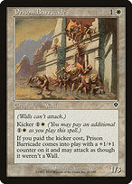 Prison Barricade (INV-025) - common