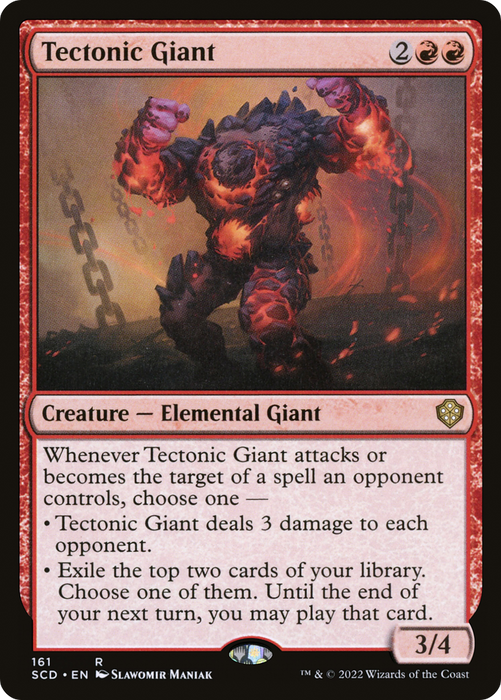 Tectonic Giant (SCD-161) - rare