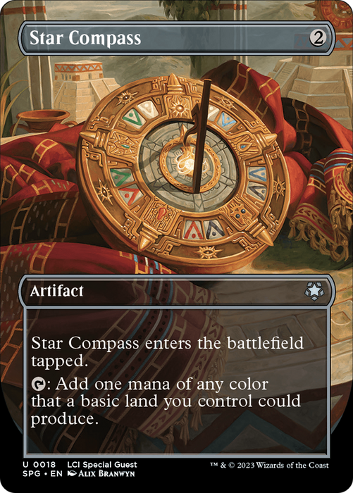 Star Compass (SPG-018) - uncommon (Borderless)