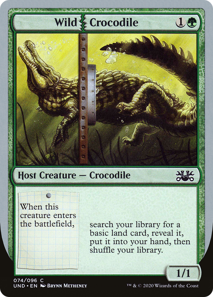 Wild Crocodile (UND-074) - common