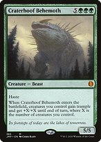 Craterhoof Behemoth (JMP-385) - mythic
