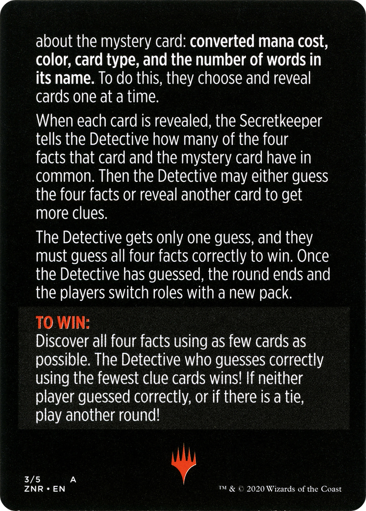 Booster Sleuth // Booster Sleuth (cont'd) (MZNR-003) - common