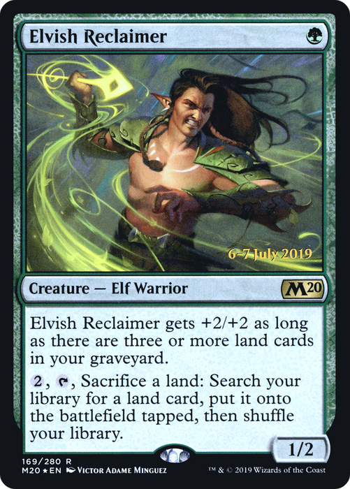 Elvish Reclaimer (PRE-169S) - rare - Foil