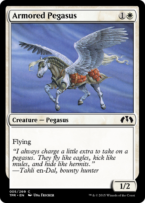 Armored Pegasus (TPR-005) - common - Foil