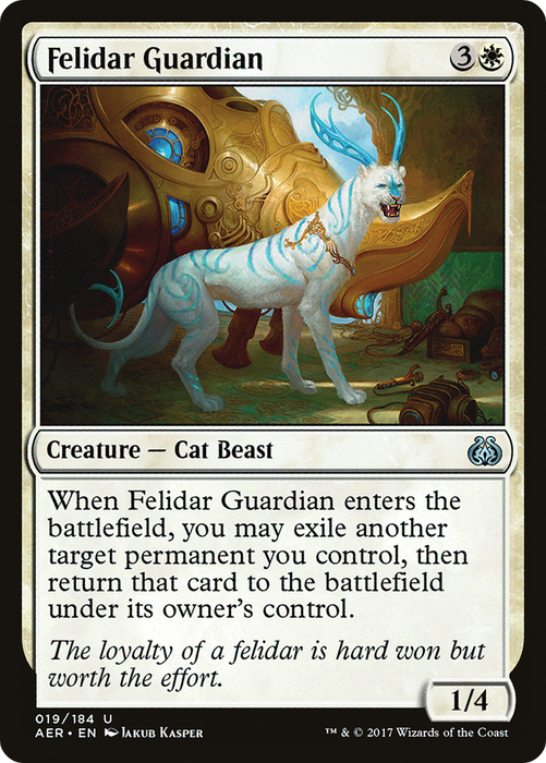 Felidar Guardian (AER-019) - uncommon - Foil