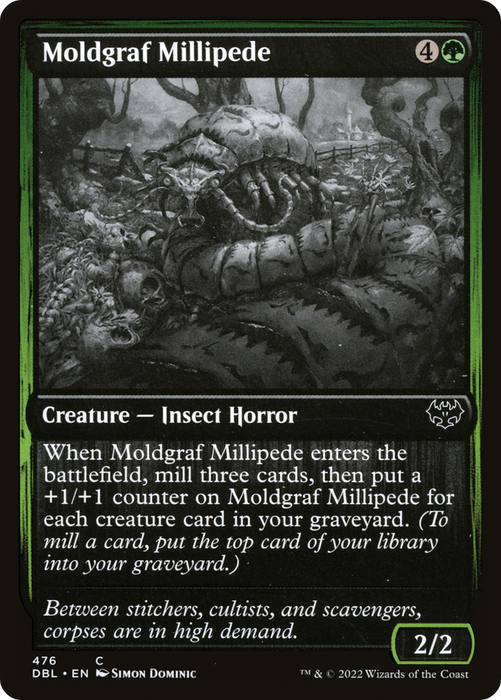 Moldgraf Millipede (DBL-476) - common - Foil
