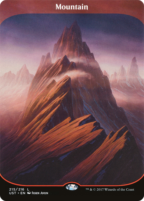 Mountain (UST-215) - common (Borderless) - Foil