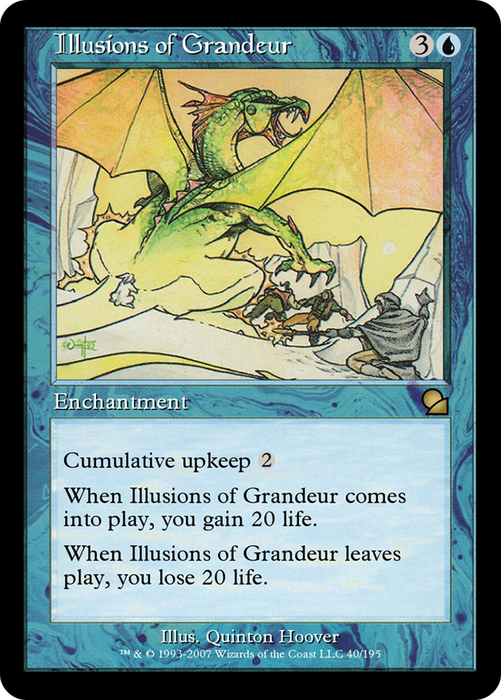 Illusions of Grandeur (ME1-040) - rare