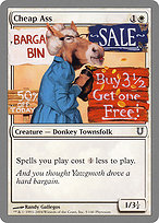 Cheap Ass (UNH-005) - common - Foil