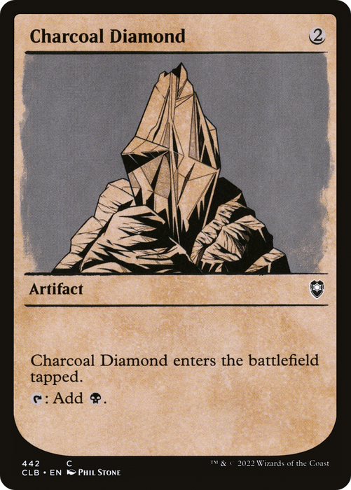 Charcoal Diamond (CLB-442) - common: (Showcase)