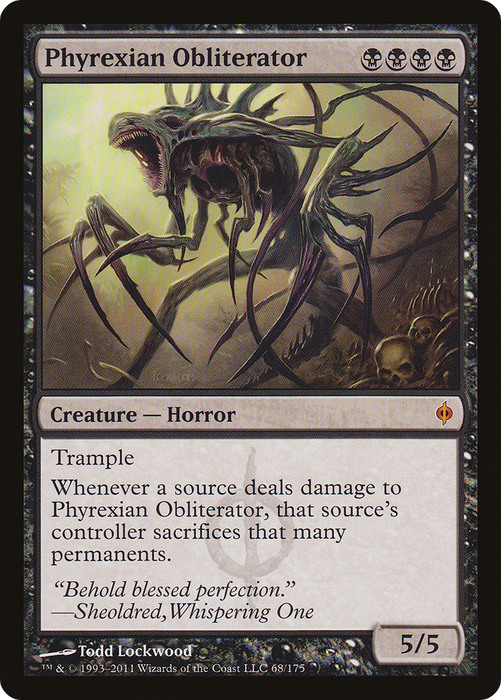 Phyrexian Obliterator (NPH-068) - mythic