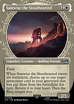Samwise the Stouthearted (LTR-306) - uncommon: (Showcase) (Borderless)