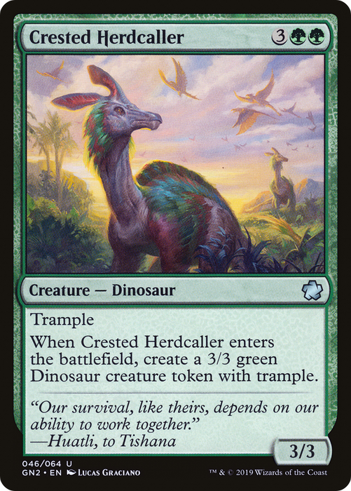 Crested Herdcaller (GN2-046) - uncommon