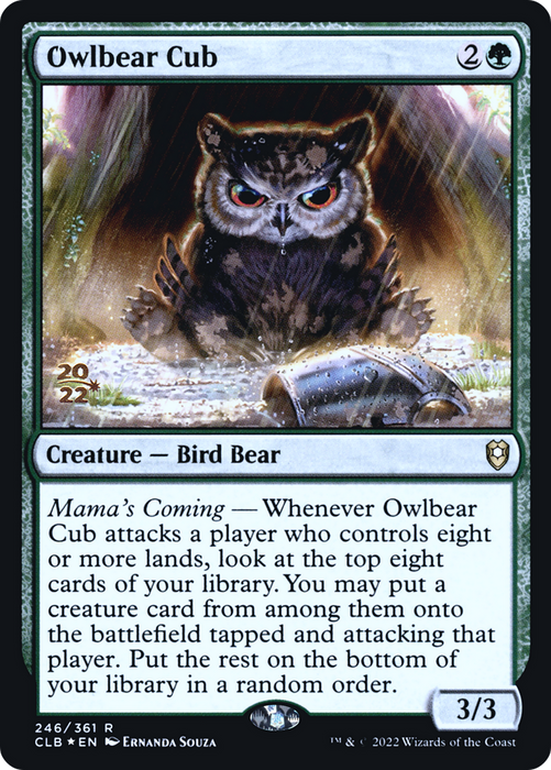 Owlbear Cub (PRE-246S) - rare - Foil