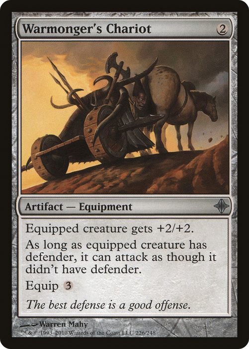 Warmonger's Chariot (ROE-226) - uncommon - Foil