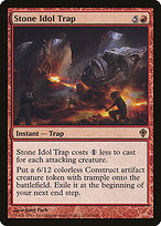 Stone Idol Trap (WWK-093) - rare - Foil