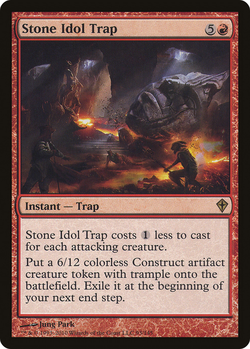 Stone Idol Trap (WWK-093) - rare