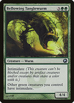Bellowing Tanglewurm (SOM-111) - uncommon