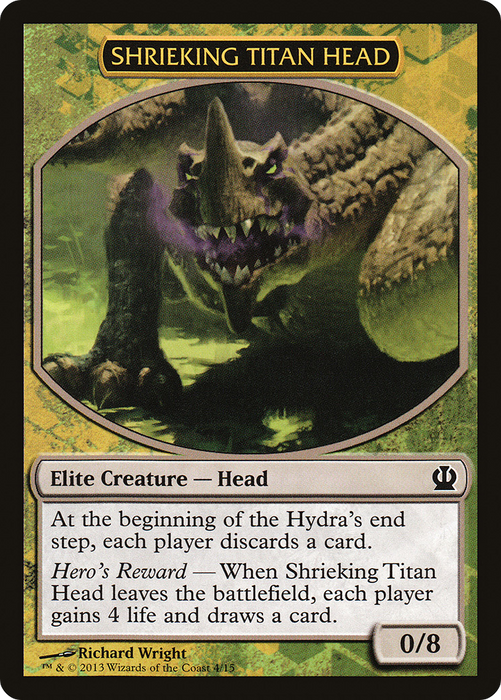 Shrieking Titan Head (HERO-004) - common
