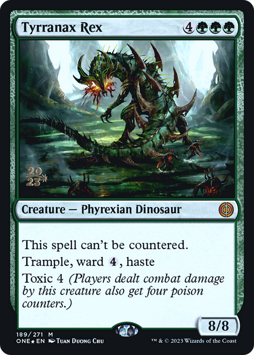 Tyrranax Rex (PRE-189S) - mythic - Foil