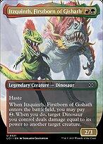 Itzquinth, Firstborn of Gishath (LCI-331) - uncommon (Borderless)