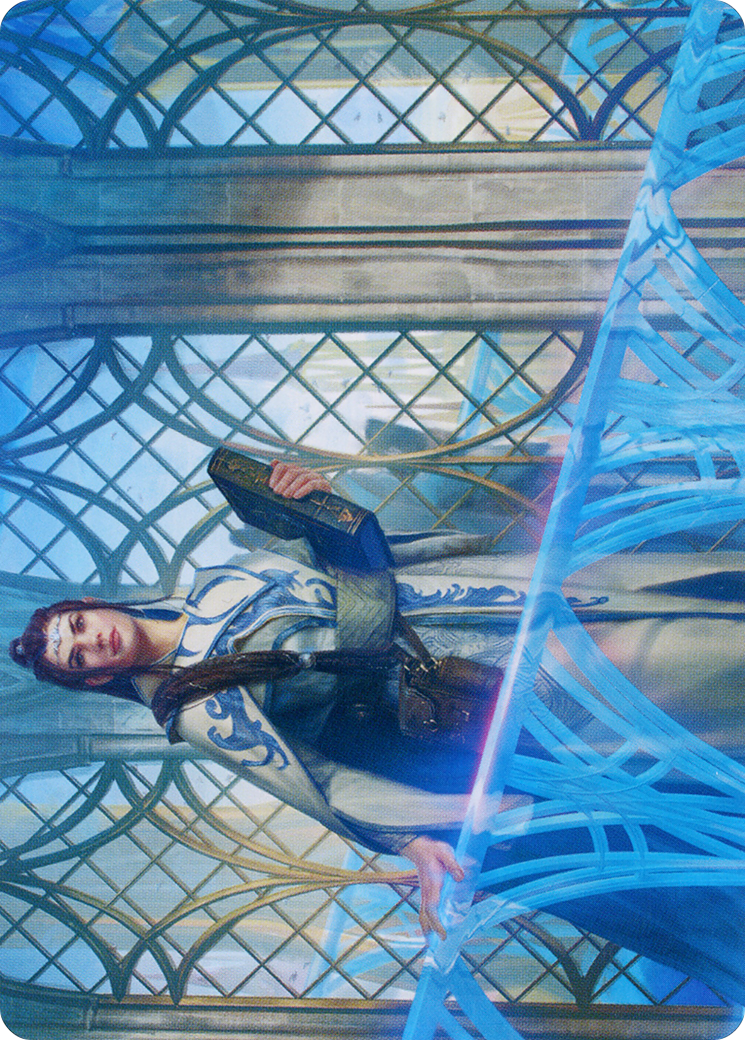 Hurkyl, Master Wizard // Hurkyl, Master Wizard (ABRO-010) - common (Borderless) - Foil