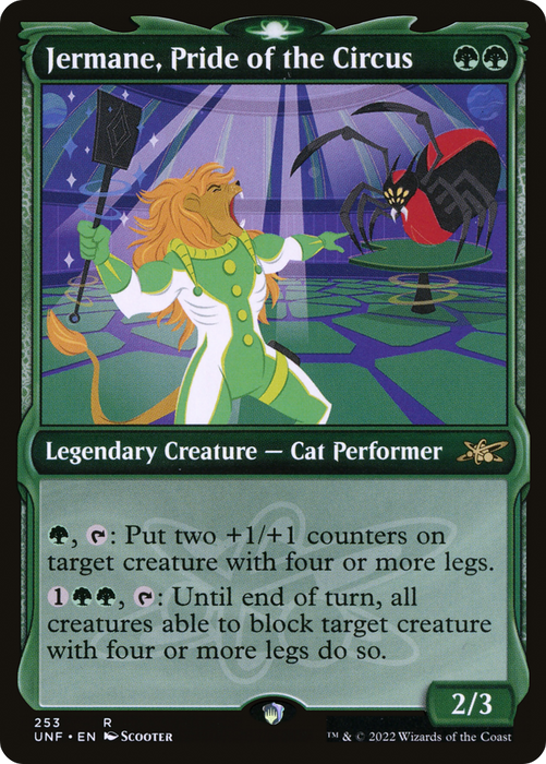 Jermane, Pride of the Circus (UNF-253) - rare: (Showcase)