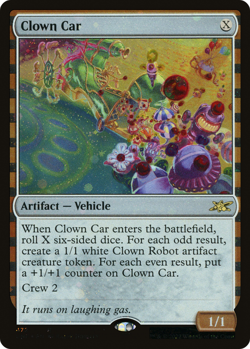 Clown Car (UNF-472) - rare - Foil