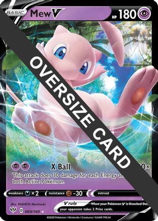 Mew V (069/189) - JC  - Promo - Holofoil