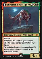 Lukamina, Wolf Form (HBG-17R) - mythic
