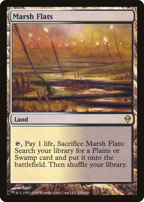 Marsh Flats (ZEN-219) - rare - Foil