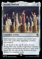 Heroes' Podium (WHO-242) - rare - Foil