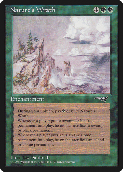 Nature's Wrath (ALL-098) - rare
