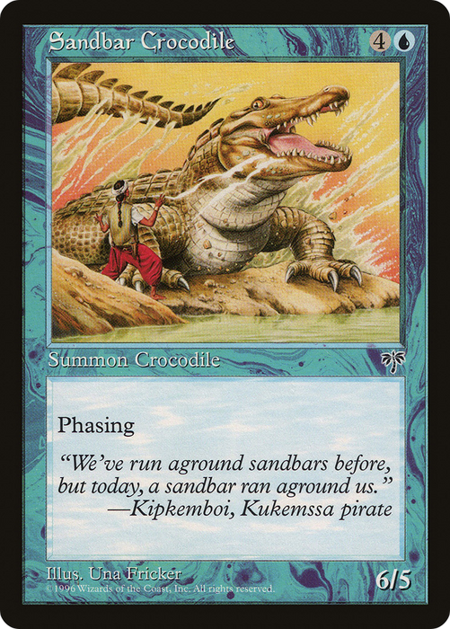 Sandbar Crocodile (MIR-088) - common