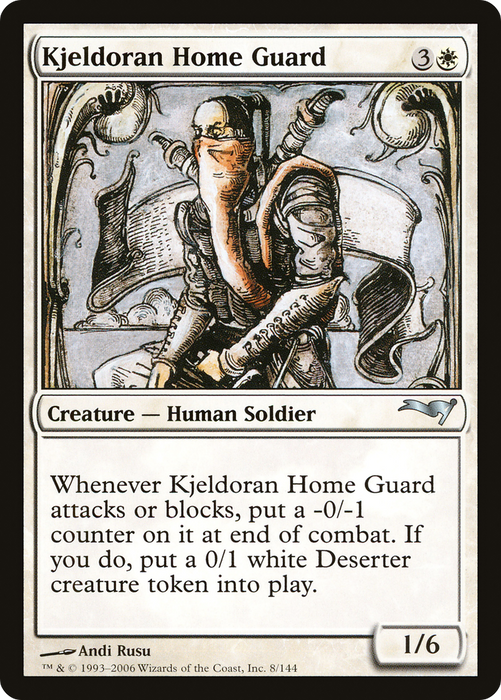 Kjeldoran Home Guard (CTD-008) - uncommon
