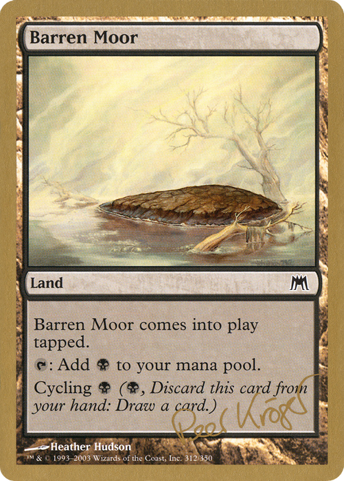 Barren Moor (WCD-PK312) - common