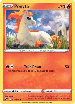 Ponyta (021/195) - SST  - Common