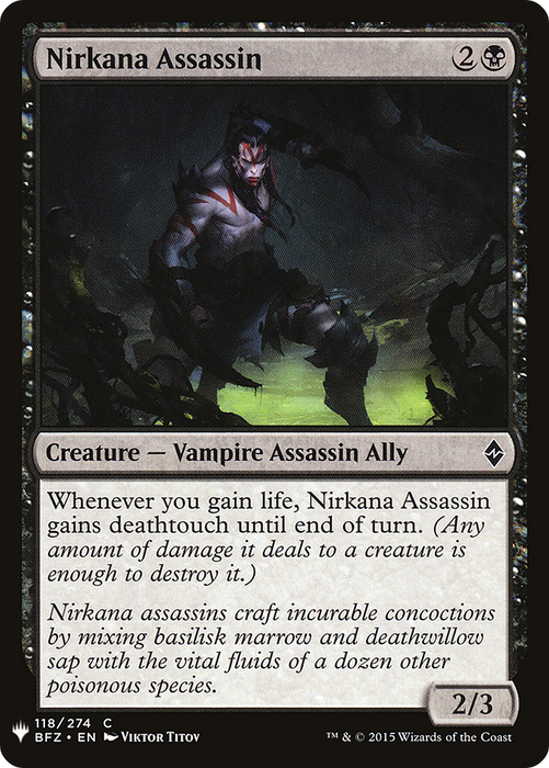 Nirkana Assassin (LIST-BFZ-118) - common