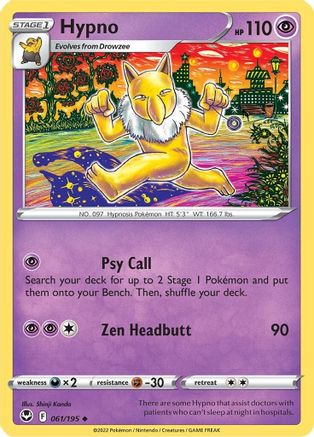 Hypno (061/195) - SST  - Uncommon