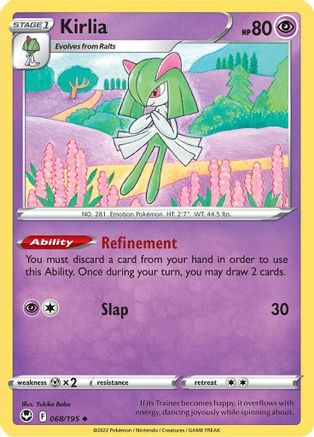 Kirlia (068/195) - SST  - Uncommon - Reverse Holofoil