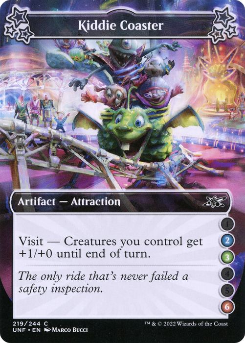 Kiddie Coaster (UNF-219A) - common - Foil