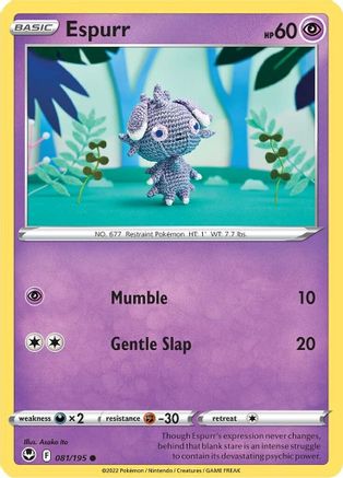 Espurr (081/195) - SST  - Common - Reverse Holofoil