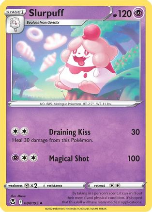Slurpuff (084/195) - SST  - Uncommon - Reverse Holofoil