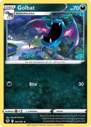 Golbat (104/195) - SST  - Uncommon