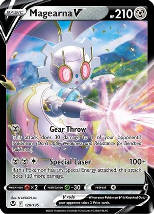 Magearna V (128/195) - SST  - Ultra Rare - Holofoil