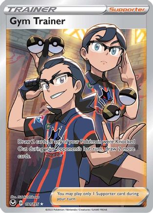 Gym Trainer (Full Art) (191/195) - SST  - Ultra Rare - Holofoil