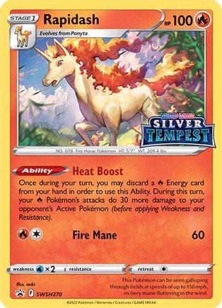 Rapidash (SWSH270/307) - SSSPC  - Promo - Holofoil