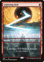 Lightning Bolt (SLD-083) - rare - Foil
